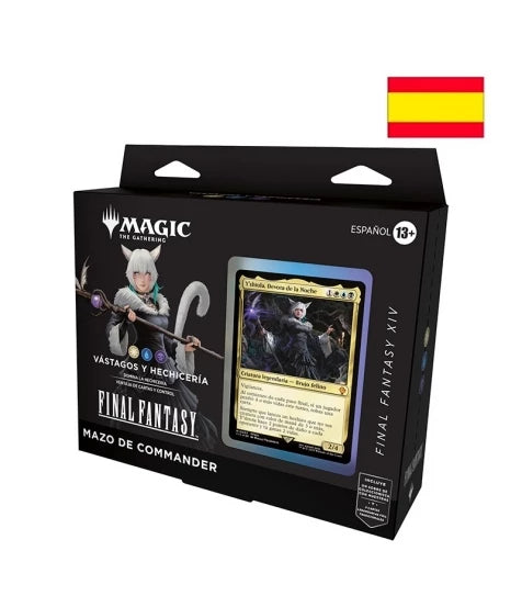 Mazo de Commander Vástagos y hechicería (FINAL FANTASY XIV) en español