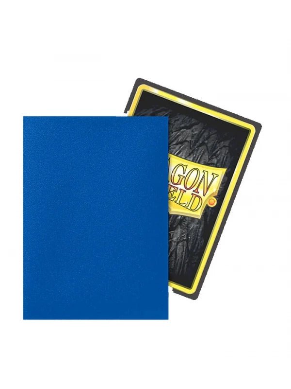 Fundas Dragon Shield Dual Matte Wisdom Azul Standard para Magic - 100 fundas - Akiba Loots