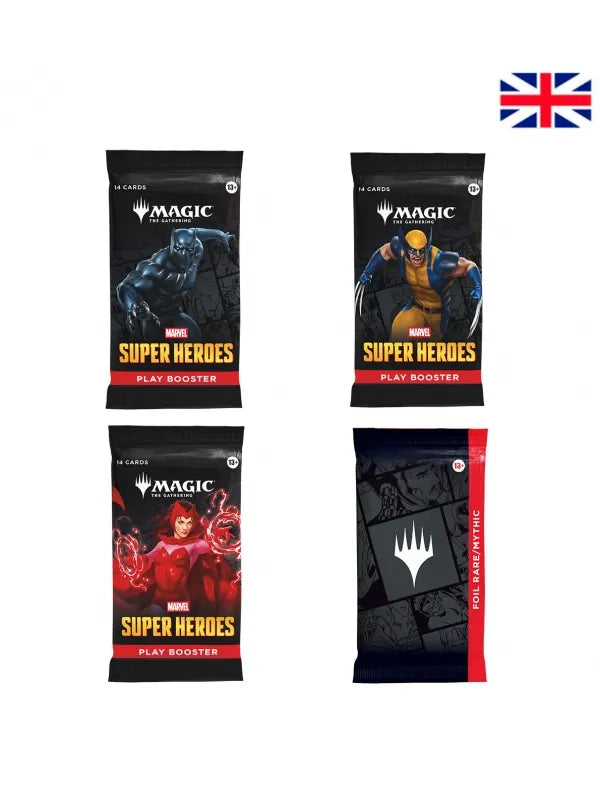 Sobre de Juego Marvel Super Heroes Inglés (Play Booster) – Magic The Gathering
