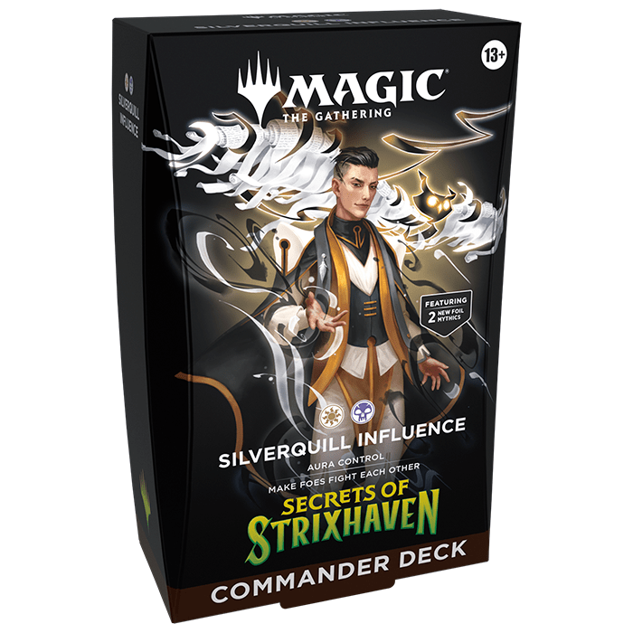 Silverquill Influence Commander Deck (Secrets of Strixhaven) en inglés - Akiba Loots