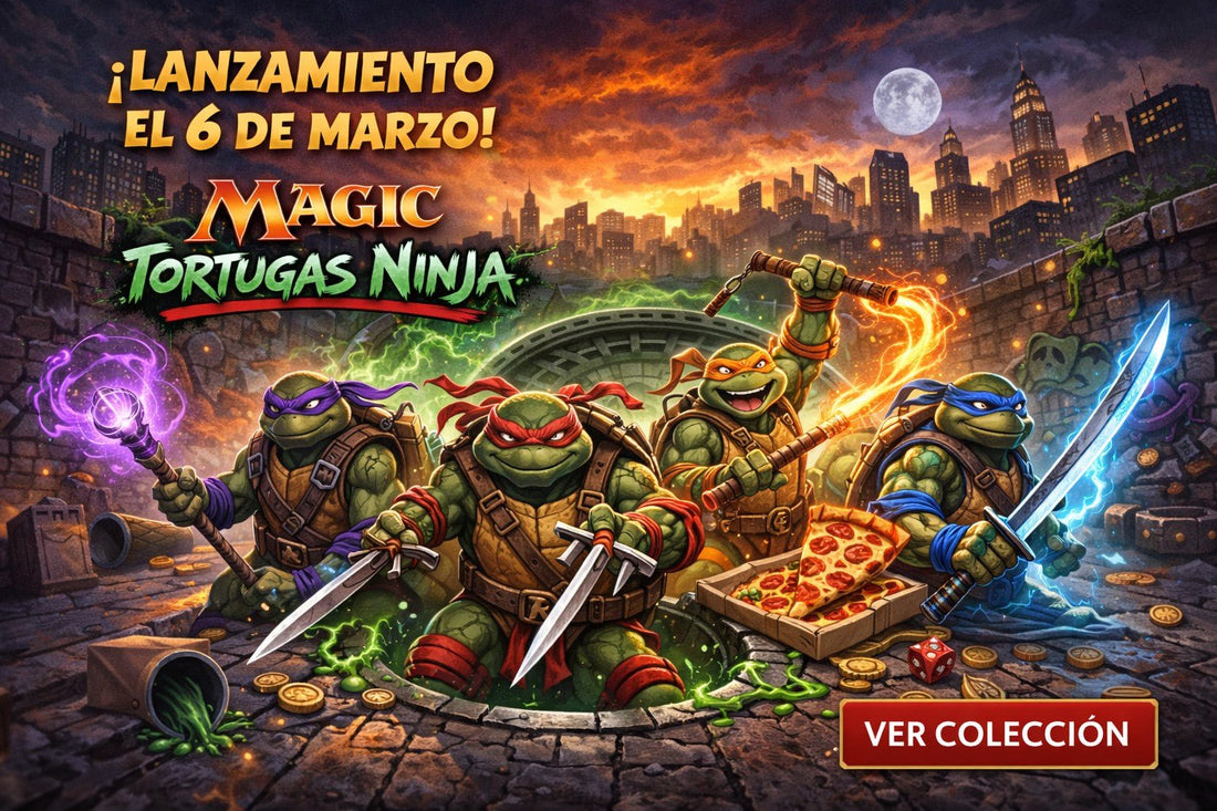 Comprar Teenage Mutant Ninja Turtles en Canarias | Magic de las Tortugas Ninja - Akiba Loots
