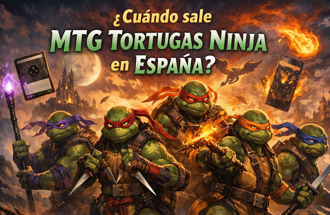 ¿Cuándo sale MTG Tortugas Ninja en España? - Akiba Loots