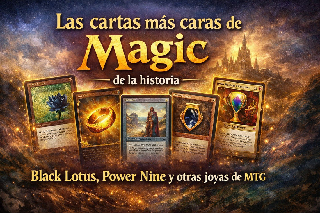 Las cartas más caras de Magic de la historia: Black Lotus, Power Nine y otras joyas de MTG - Akiba Loots