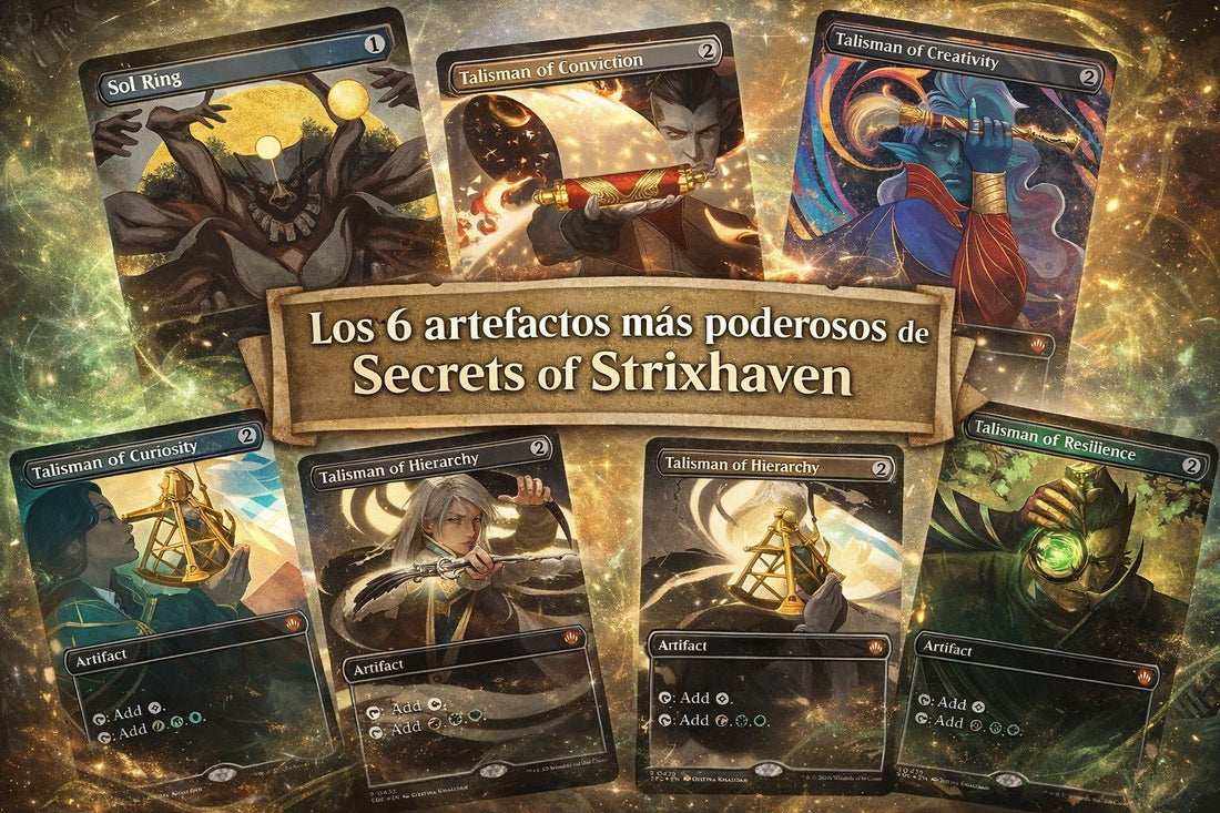 Los 6 artefactos más poderosos de Secrets of Strixhaven - Akiba Loots