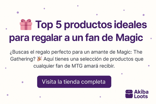 🎁 Top 5 productos ideales para regalar a un fan de Magic - Akiba Loots