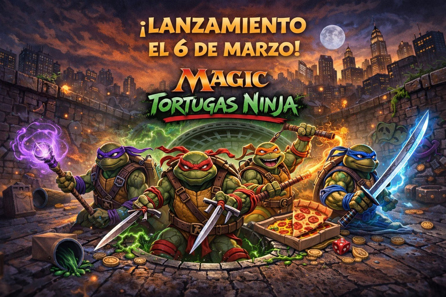 Magic: The Gathering Tortugas Ninja - Akiba Loots
