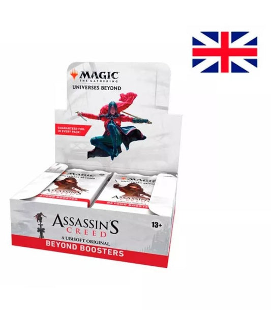 Beyond Booster Display – Assassin’s Creed (24 sobres en inglés) | MTG - Akiba Loots