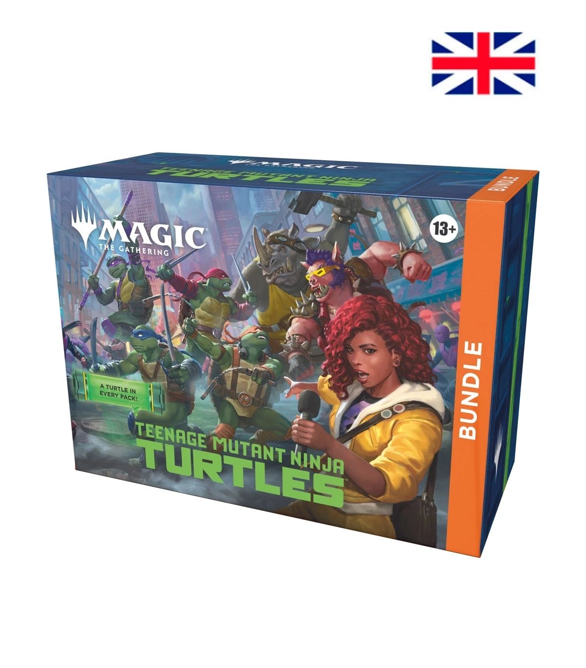 Bundle TCG Teenage Mutant Ninja Turtles Inglés – Magic The Gathering (9 Sobres) - Akiba Loots