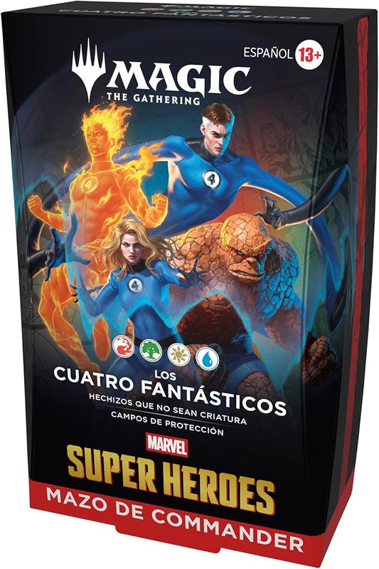 Mazo Commander Los Cuatro Fantásticos Marvel Super Heroes Español – Magic The Gathering - Akiba Loots