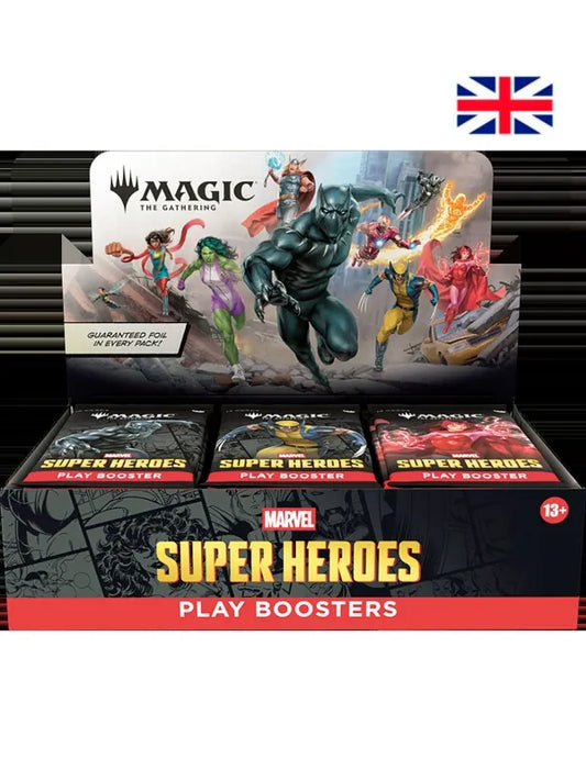 Caja de Sobres de Juego Marvel Super Heroes Inglés (30 sobres) – Magic The Gathering