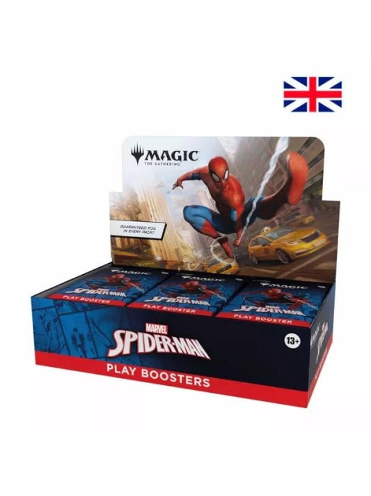 🕸️ PREVENTA - Caja de Sobres de Juego Spider - Man (EN) – Magic: The Gathering - Akiba Loots