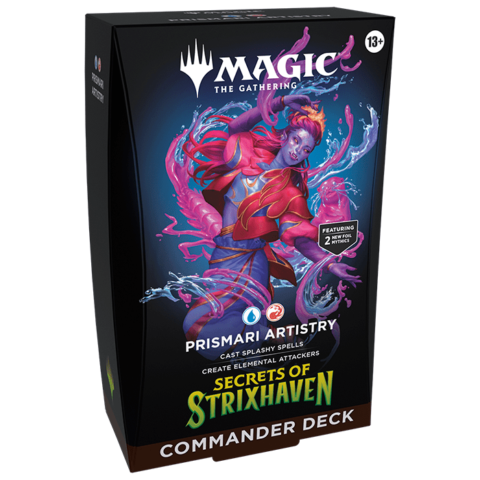 Prismari Artistry Commander Deck (MTG Secrets of Strixhaven) en inglés - Akiba Loots