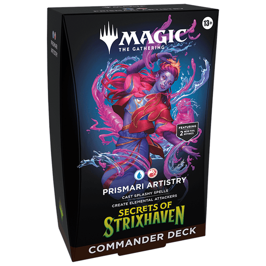 Prismari Artistry Commander Deck (MTG Secrets of Strixhaven) en inglés - Akiba Loots