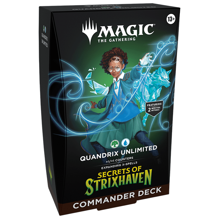 Quandrix Unlimited Commander Deck (MTG Secrets of Strixhaven) en inglés - Akiba Loots